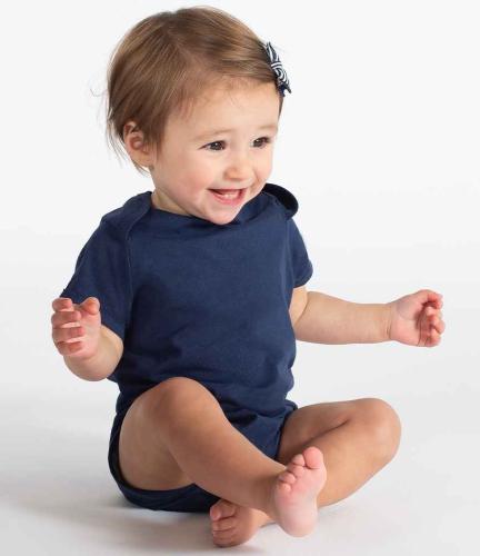 Larkwood Organic Baby Bodysuit - NAV - NBN